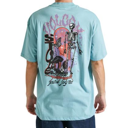 Imagem de Camiseta Volcom Comfort Pure Joy Azul