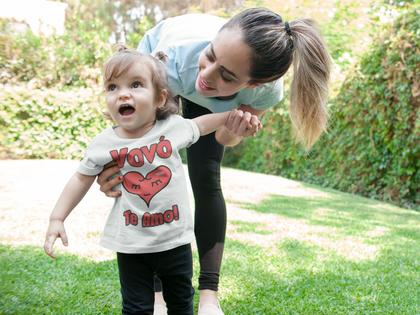 Imagem de Camiseta Vovó Te Amo Dia das Mães Branca