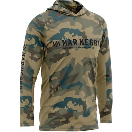 Imagem de Camiseta X Protection Sublimada Masculina Camuflada Caqui - Mar Negro