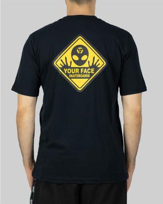 Imagem de Camiseta Your Face Alien - Preta