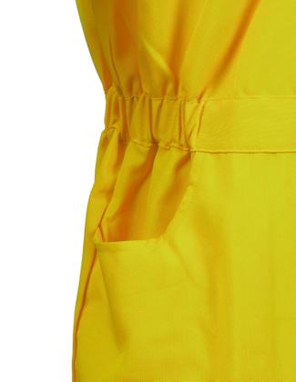 Imagem de Camisetas Ann Arbor Co. Macacão amarelo unissex de Halloween XS