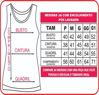 Imagem de Camisetas Regatas Femininas Kit com 5 TechaMalhas 5 looks casual