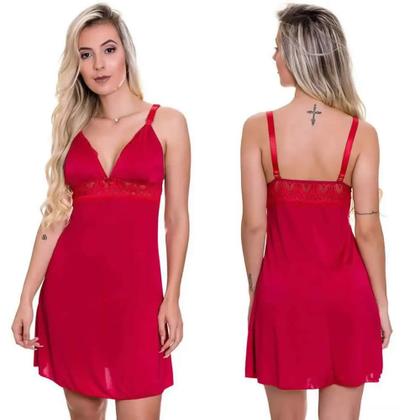 Imagem de Camisola Amamentação Gestante Maternidade com Robe Pós Parto Estilo Sedutor - ES206-207