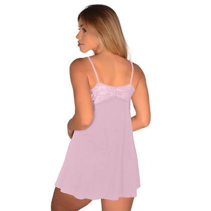 Imagem de Camisola Amamentação Sem Bojo Com Renda No Busto Gestante