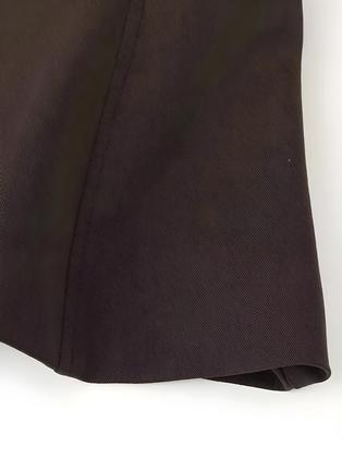 Imagem de Camisola Feminina Estilo Vintage Chique Com Laço Embelezado Sem Mangas Slim Cor Sólida Sem Costas