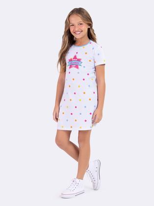 Imagem de Camisola Manga Curta Infantil Poás Color