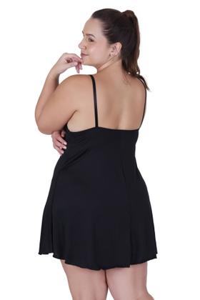 Imagem de Camisola Plus Size Detalhe Renda Macia - c2 BIA
