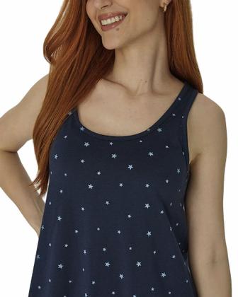 Imagem de Camisola Regata Algodão Várias Estampas P Ao Xgg Malwee