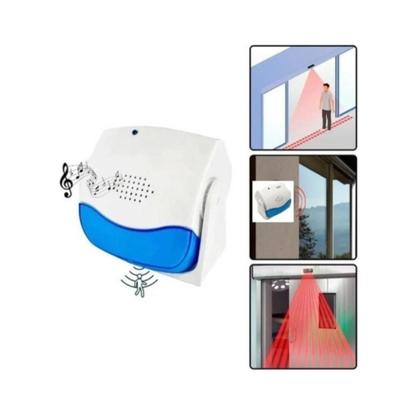 Imagem de Campainha Anunciador Sem Fio Sensor  Presença e 36 Toques SS Conforto