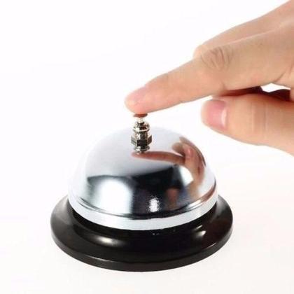 Imagem de Campainha De Mesa Sineta De Balcão Para Hotel E Restaurante - Wincy