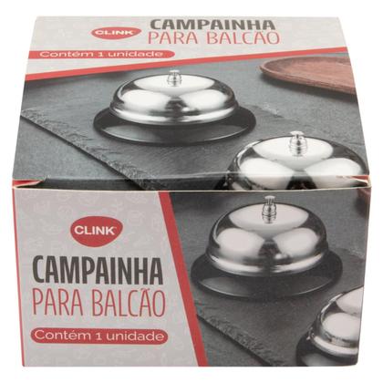 Imagem de Campainha De Mesa Sino Sineta P/ Recepção Restaurante Balcão