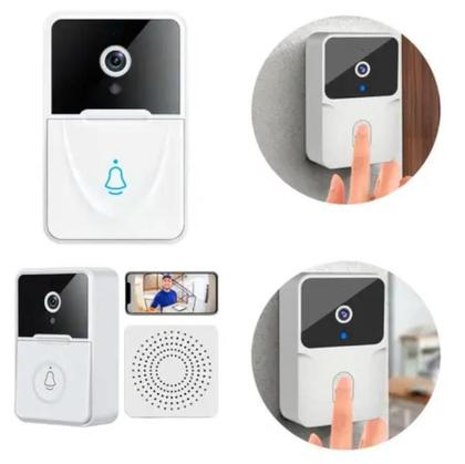 Imagem de Campainha Hd Interfone Smart Com Camera E Audio Wifi S/ Fio