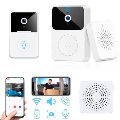 Imagem de Campainha Hd Interfone Smart Com Camera E Audio Wifi S/ Fio
