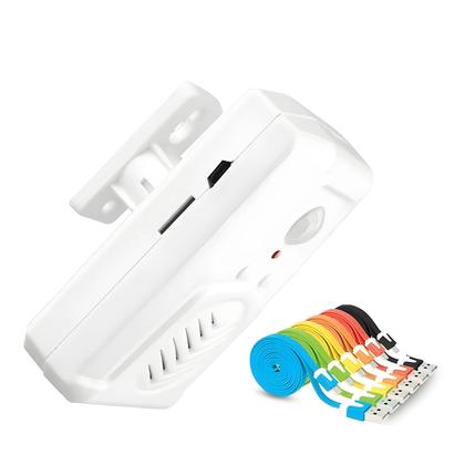 Imagem de Campainha Infravermelha Sem Fio Com Sensor De Movimento PIR, MP3 Descarregável E Cabo USB Para Lojas