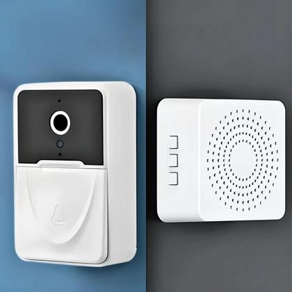 Imagem de Campainha Inteligente Wifi C Câmera Áudio Sem Fio Interfone