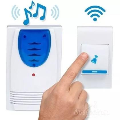 Imagem de Campainha Residencial Sem Fio longo alcance 32 Toques