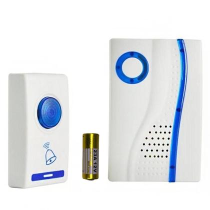 Imagem de  Campainha Sem Fio Alcance  100 Metros Residencial