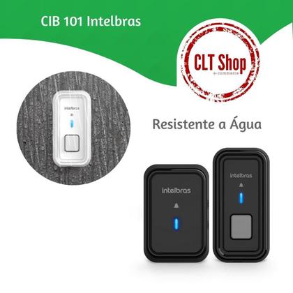 Imagem de Campainha sem fio bateria alta performance CIB 101 Intelbras