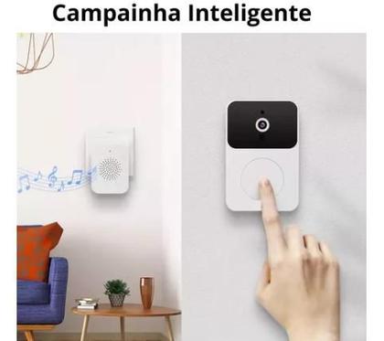 Imagem de Campainha Sem Fio Câmera De Vídeo Wifi Audio Inteligente M9