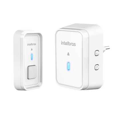 Imagem de Campainha sem fio CIB 101 Intelbras para atender 2 entradas