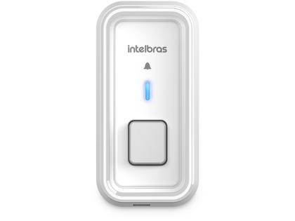 Imagem de Campainha Sem Fio Com Bateria Cib 101 Branca Intelbras