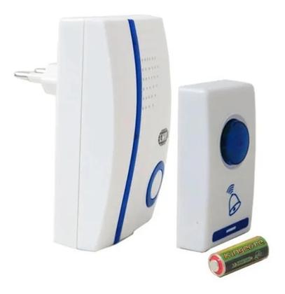 Imagem de Campainha Sem Fio Doorbell - Resistente Chuva 100 Metro