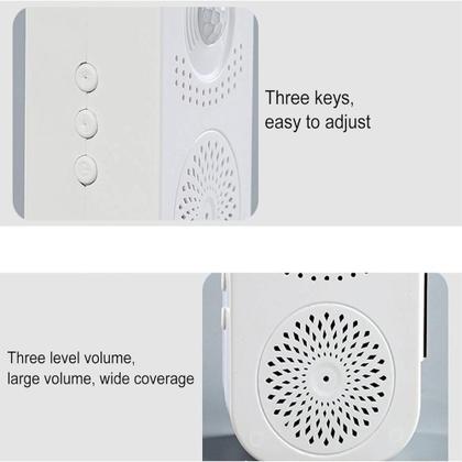 Imagem de Campanha eletronica sensor presenca infravermelho com aviso sonoro gravador alerta inteligente detector movimento