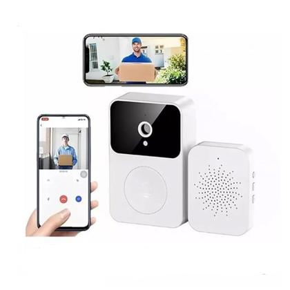 Imagem de Campanhia Sem Fio Com Câmera Casa De Praia Residencial