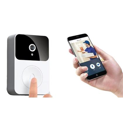 Imagem de Campanhia Sem Fio Com Câmera Casa De Praia Residencial