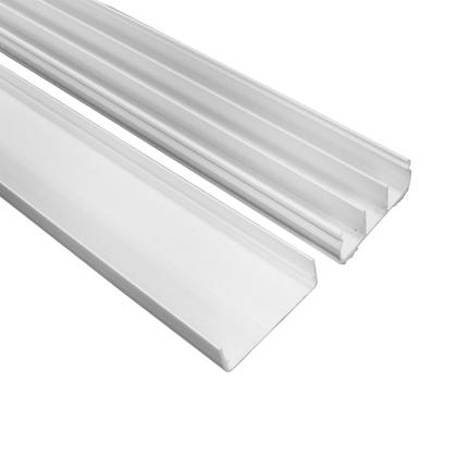 Imagem de Canaleta De PVC Com Divisoria 40 x 16 x 2000mm Branca Com Fita Dupla Face - ILUMI 62092df