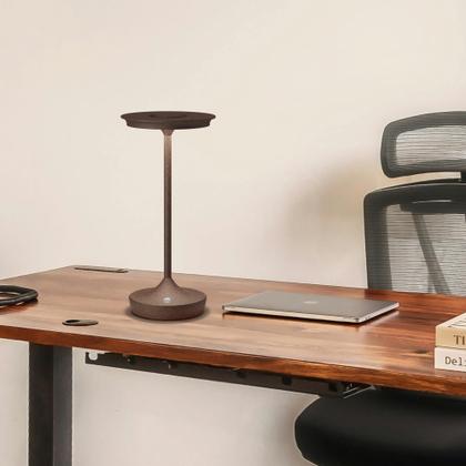 Imagem de Candeeiros de mesa recarregáveis sem fio YHT 6000mAh, pacote com 2 unidades Rust