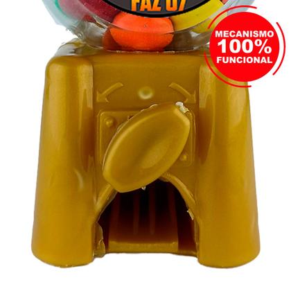 Imagem de Candy Machine Mini Máquina de Doces C/ 12uni Colorido Rofida