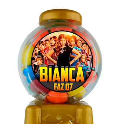 Imagem de Candy Machine Mini Máquina de Doces C/ 12uni Colorido Rofida