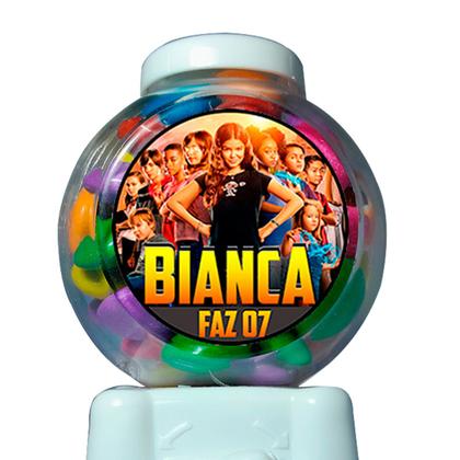 Imagem de Candy Machine Mini Máquina de Doces C/ 6uni Colorido Rofida