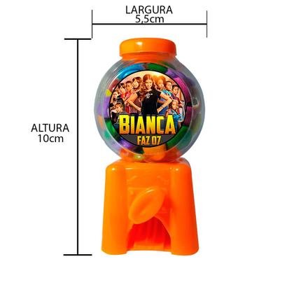 Imagem de Candy Machine Mini Máquina de Doces C/ 6uni Colorido Rofida