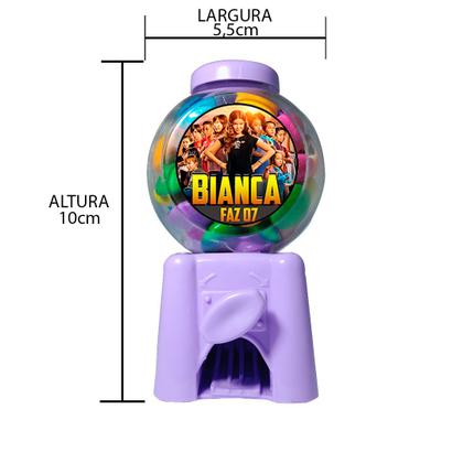 Imagem de Candy Machine Mini Máquina de Doces C/ 6uni Colorido Rofida