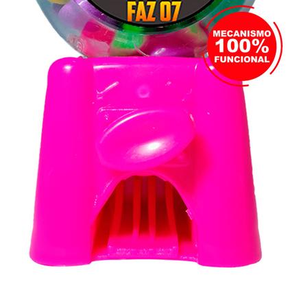 Imagem de Candy Machine Mini Máquina de Doces C/ 6uni Colorido Rofida