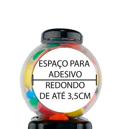 Imagem de Candy Machine Mini Máquina de Doces C/ 6uni Colorido Rofida