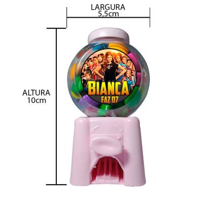 Imagem de Candy Machine Mini Máquina de Doces C/ 6uni Colorido Rofida