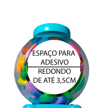 Imagem de Candy Machine Mini Máquina de Doces C/ 6uni Colorido Rofida