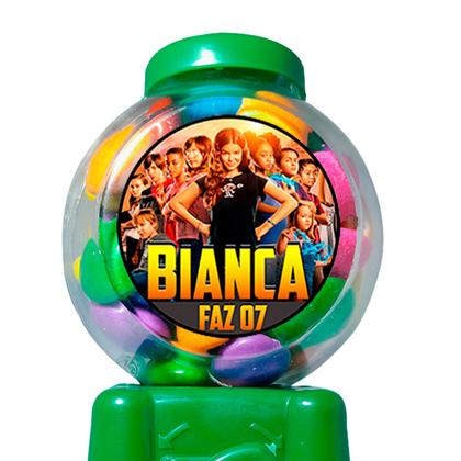 Imagem de Candy Machine Mini Máquina de Doces C/ 6uni Colorido Rofida