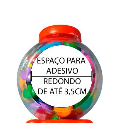 Imagem de Candy Machine Mini Máquina de Doces C/ 6uni Colorido Rofida