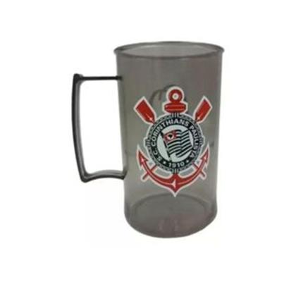Imagem de Caneca Acrílico Corinthians Timão Oficial Licenciada 400ml