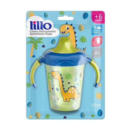 Imagem de Caneca Antivazamento Lillo de Aprendizado Magia Estampa Menino 207ml