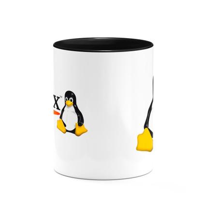 Imagem de Caneca B-black Tux Linux