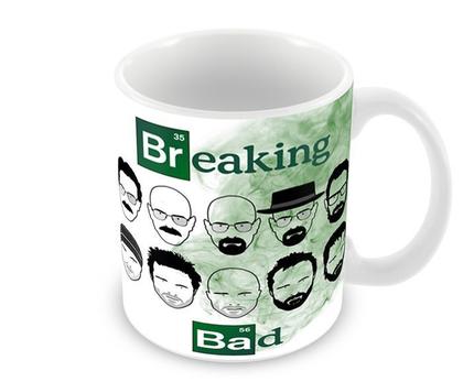 Imagem de Caneca Breaking Bad Faces