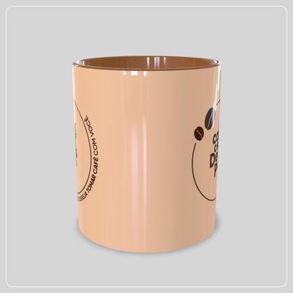 Imagem de Caneca Café com Deus Pai Lançamento - Marrom