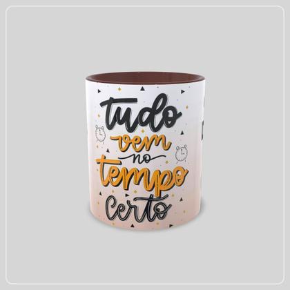 Imagem de Caneca Café com Deus Pai - Tudo vem no tempo certo