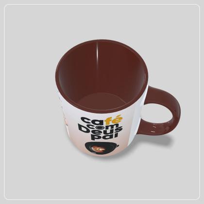 Imagem de Caneca Café com Deus Pai - Tudo vem no tempo certo