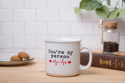 Imagem de Caneca Camper Silver Buffalo Grey's Anatomy You're My Person 600 ml
